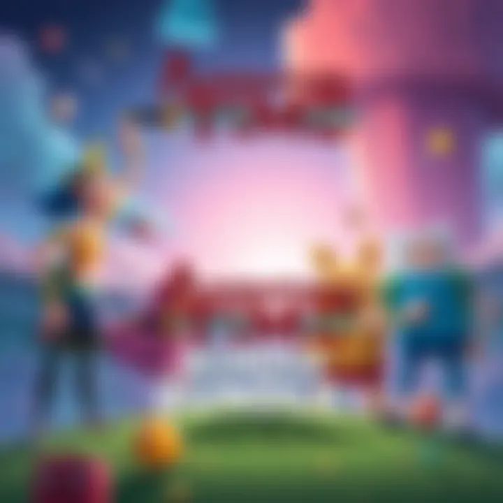 A colorful graphic featuring characters from Adventure Time showcasing the new bundle available on Humble Bundle