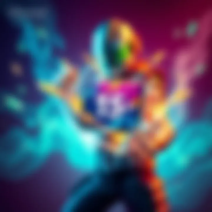 A graphic showing a gaming character holding a vibrant Aero Splash pack with a timer indicating 15 minutes.