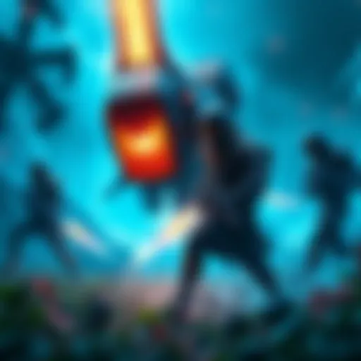 Players engaged in Void Storm Survival to level up gear