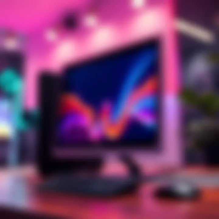 A budget-friendly personal computer with modern design and basic accessories for first-time buyers.