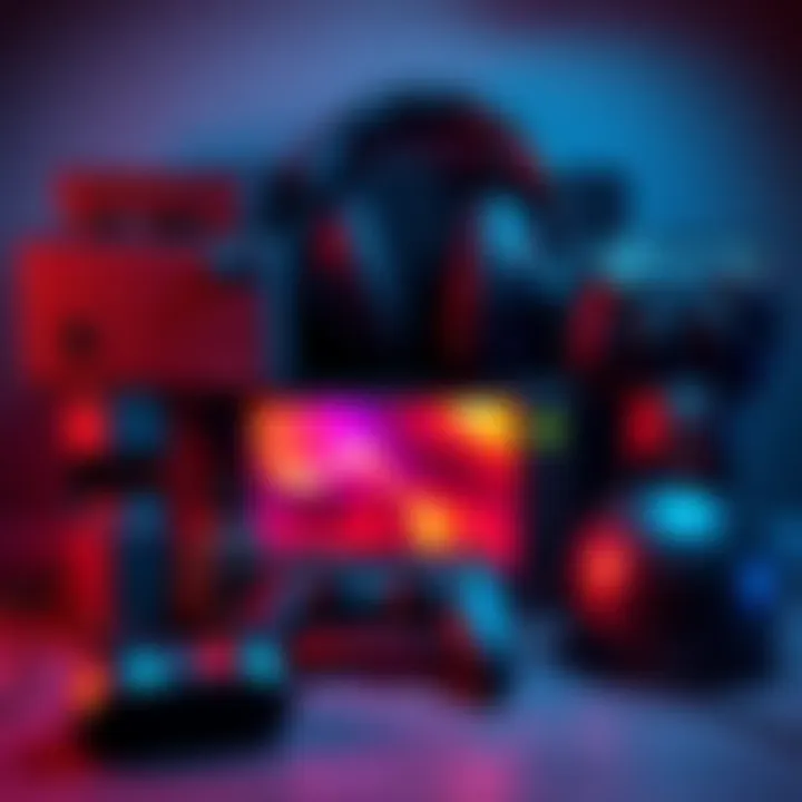 Affordable gaming gear A selection of budget-friendly gaming accessories and equipment that look stylish and practical