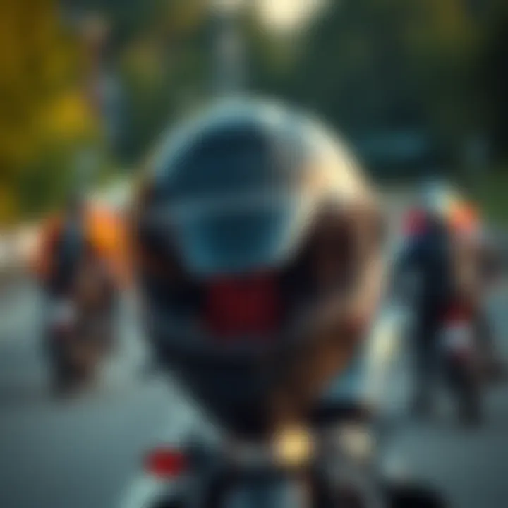 A selection of affordable helmets showcasing their quality and design, perfect for motorcycle riders and outdoor enthusiasts.