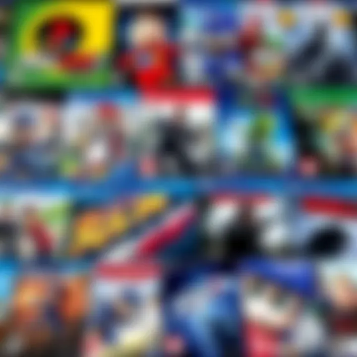 A collection of PlayStation game covers under $10, showcasing various genres and styles for gamers.