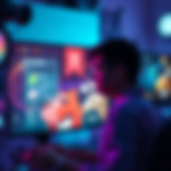 A person checking age verification on a gaming console, showing mature content restrictions