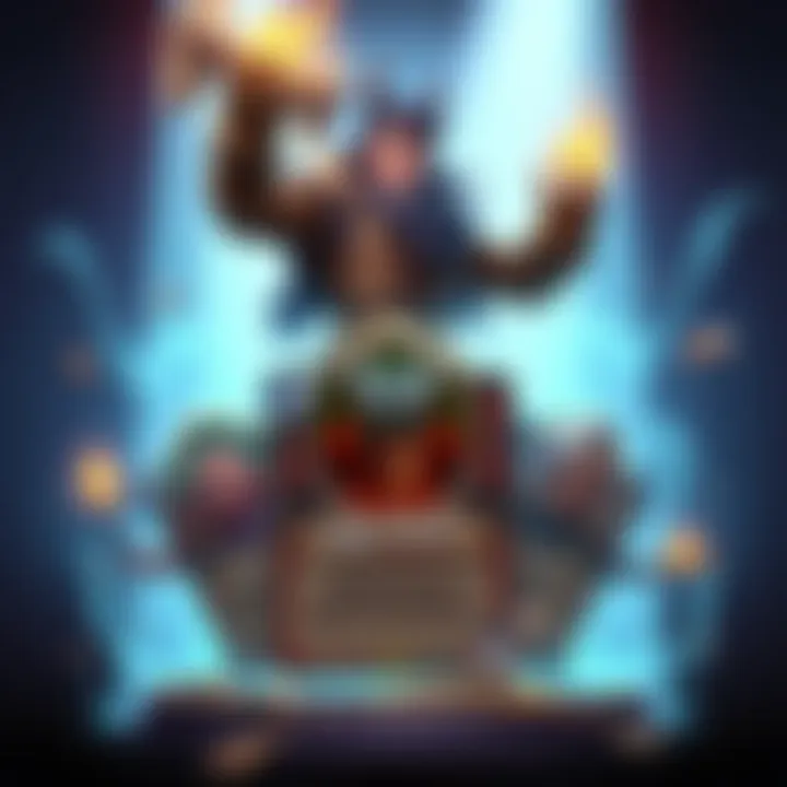 A powerful 3 mana 4/4 Aggro DH card shown alongside three aggressive cards, highlighting its strong stats and potential in gameplay.