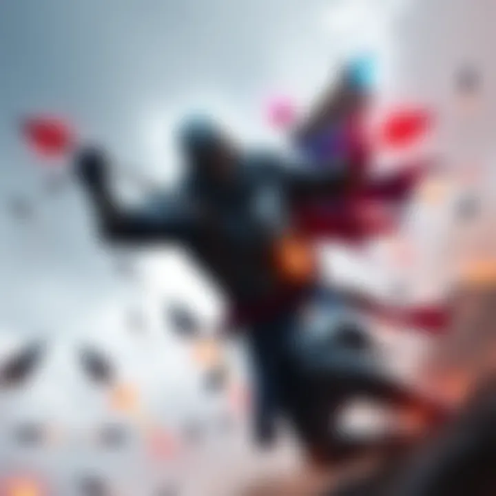 A player wearing lightweight armor, skillfully dodging attacks while using sigil arrows, showcasing a dynamic playstyle.