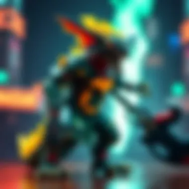 A new AI-generated figure inspired by Monster Hunter characters, showcasing intricate details and vibrant colors