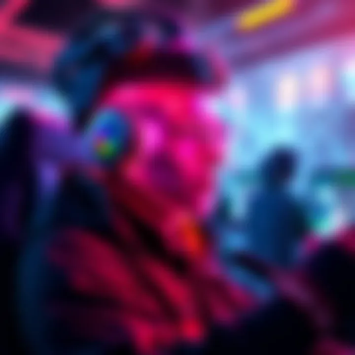 A player displaying an AI-generated profile picture in a gaming setting, highlighting the trend in CODM