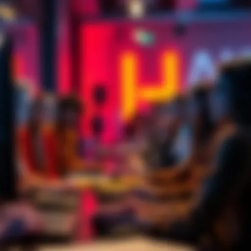 A group of diverse adult participants discussing the role of AI in video games during an online interview