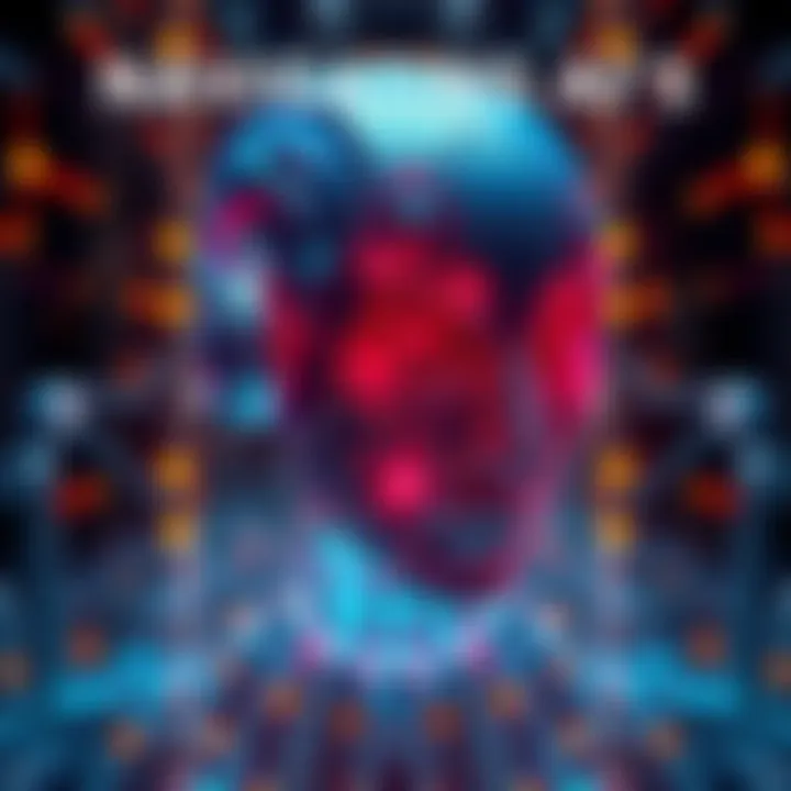 A visual representation of artificial intelligence exploring its limits within a structured framework