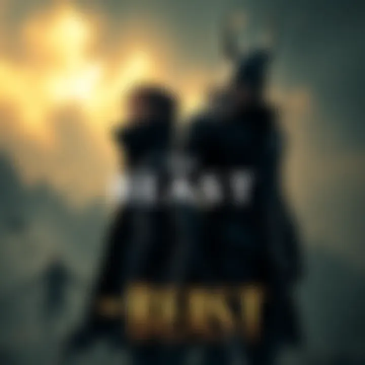 Aiden and Crane standing together with a mysterious background, hinting at their potential alliance in The Beast.