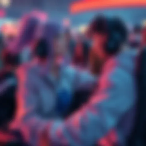 Aikobliss passionately defends her boyfriend xQc from Ludwig's comments at a gaming event