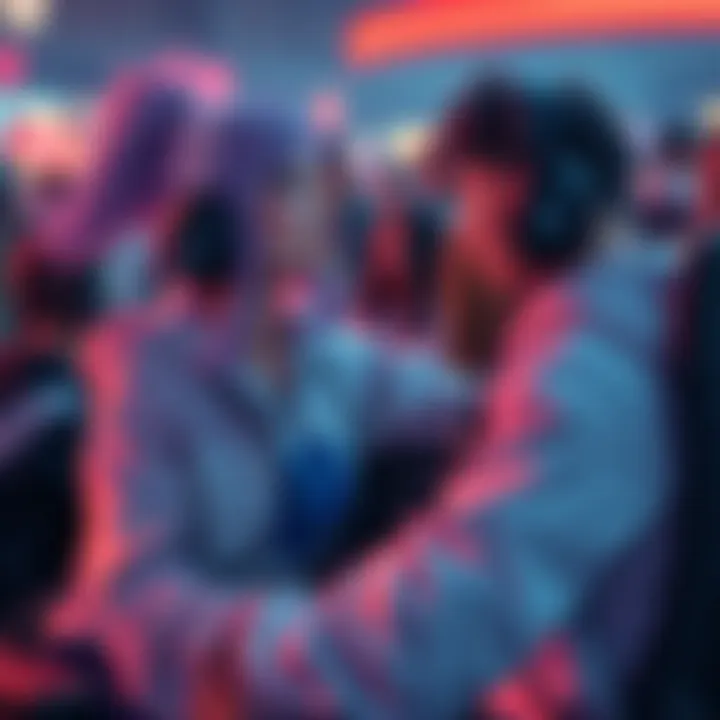 Aikobliss passionately defends her boyfriend xQc from Ludwig's comments at a gaming event