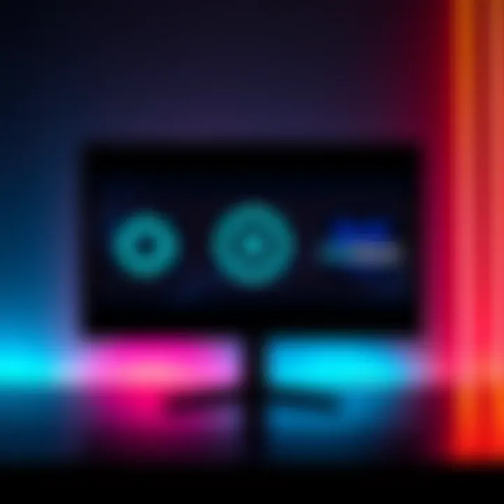 Three gaming aim trainers displayed on a screen, highlighting Kovaaks, Oblivity, and AimBeast