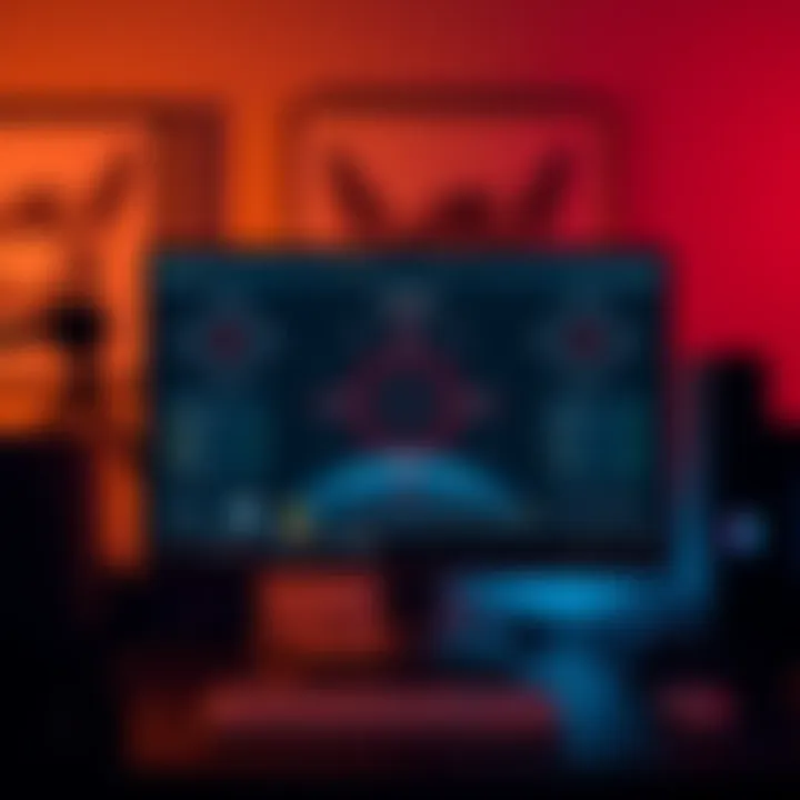 A computer screen displaying an AimLabs interface with a focus on angle holding training for Valorant players