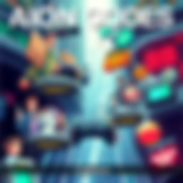 Illustration showcasing various Unique AION Codes with gaming elements and historical references