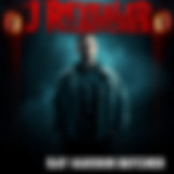 AJ stands in a darkened room, revealing his shocking identity as the Bay Harbor Butcher, with a serious expression on his face.