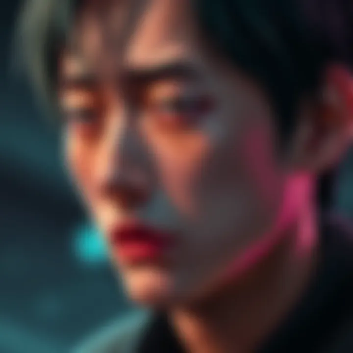 Akira Yamaoka with tears in his eyes, reflecting on a touching experience that moved him deeply.