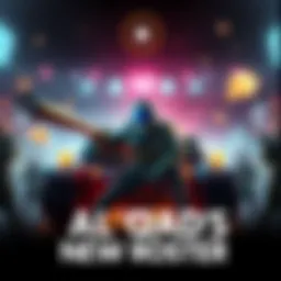 The Al Qad team showcases their new roster featuring a Saudi player as a tank, highlighting changes in team dynamics.