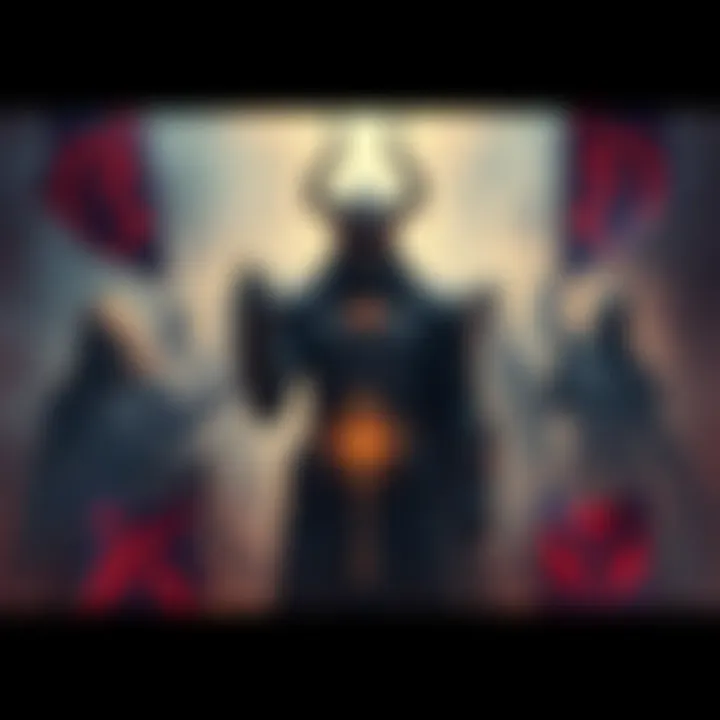 Alad V labeling Tenno as Betrayers Alad V points accusingly at shadowy figures representing the Tenno, surrounded by symbols of Orokin history and conflict