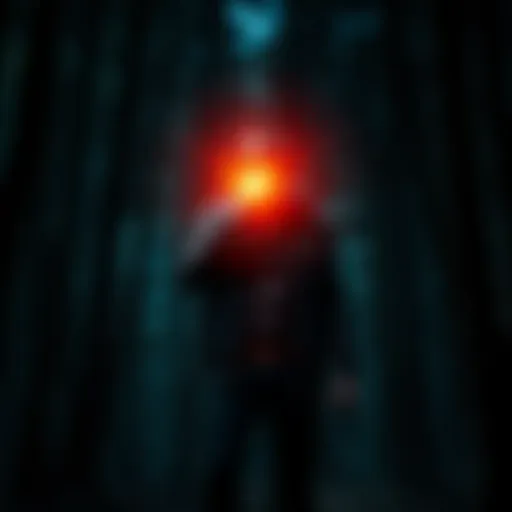 Cover art featuring Alan Wake in dark woods with a flashlight