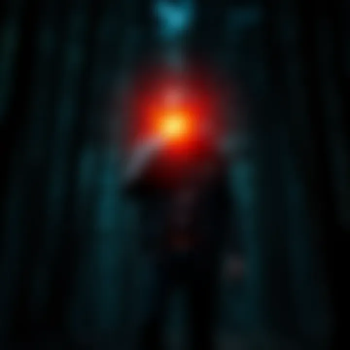 Cover art featuring Alan Wake in dark woods with a flashlight