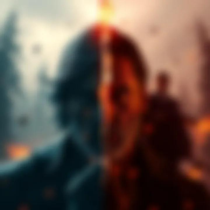A side-by-side view of the original Alan Wake and its remastered version showcasing visual differences.