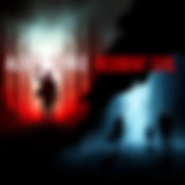 Covers of Alan Wake and Resident Evil games showing their horror themes