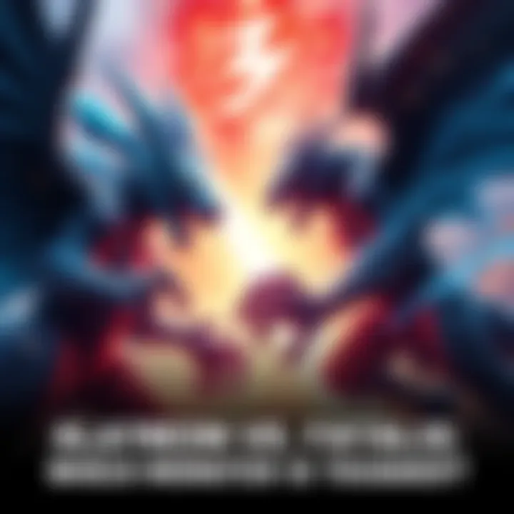 A fierce battle scene between Alatreon and Fatalis, showcasing their unique skills and challenges in the game.