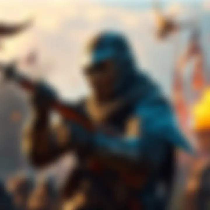 A skilled Albion infiltrator showcasing unique abilities in a vibrant game setting.
