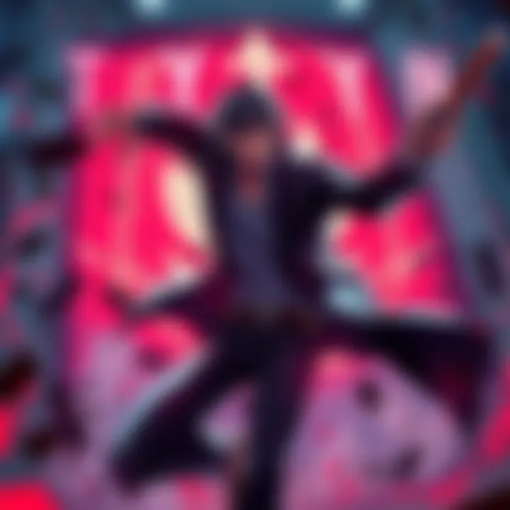 Alex Mercer in Tokyo Ghoul Universe A dynamic illustration of Alex Mercer engaging with the Tokyo Ghoul world, showcasing his unique abilities and the darker atmosphere of the game.