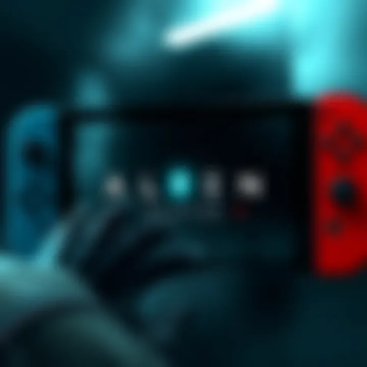 A visual representation of Alien Isolation 2 gameplay on the Switch 2, featuring a suspenseful atmosphere with dark tones and a terrifying alien presence.