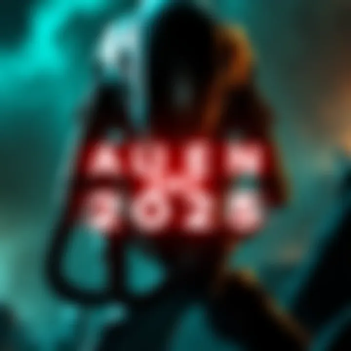 Promotional graphic showcasing discounts on Alien franchise games on Steam