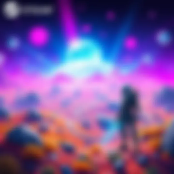 Steam promotion for Alien Grounds game, featuring a colorful alien landscape and a futuristic character