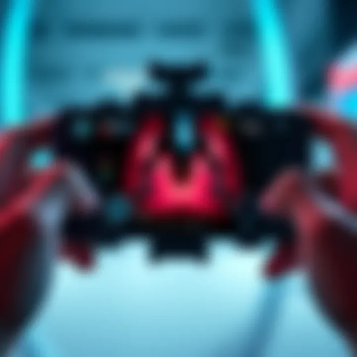 Playing Alien Isolation on smartphone A smartphone displaying Alien Isolation gameplay with high frame rates and cooling setup