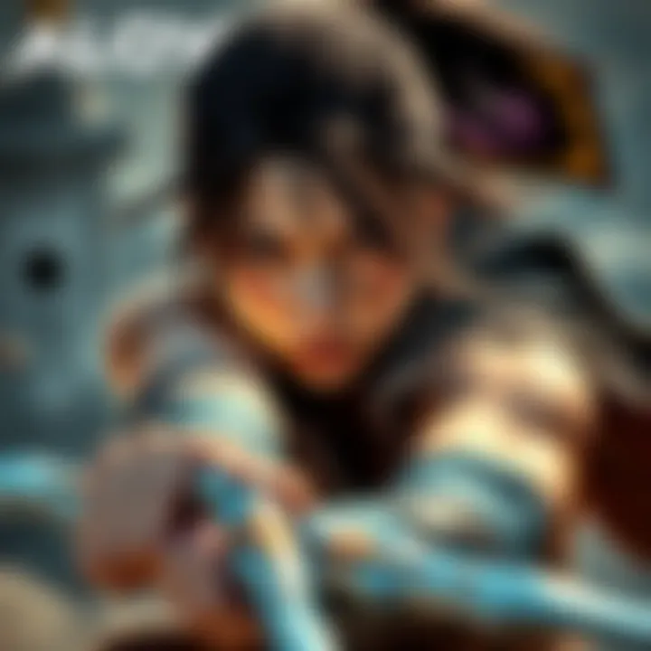 Aloy in combat, showcasing her fierce skills and sunkissed makeup in Horizon Forbidden West.