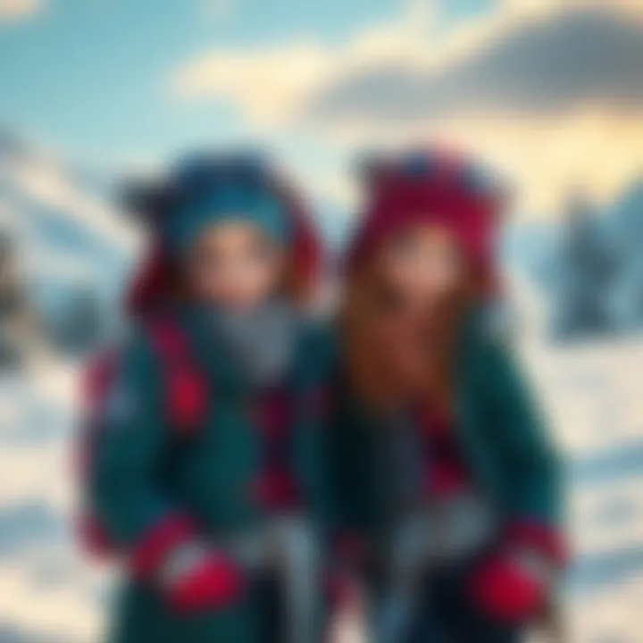 Alpine Lexa and Chilly display together, each with unique backblings, showcasing their stylish looks.