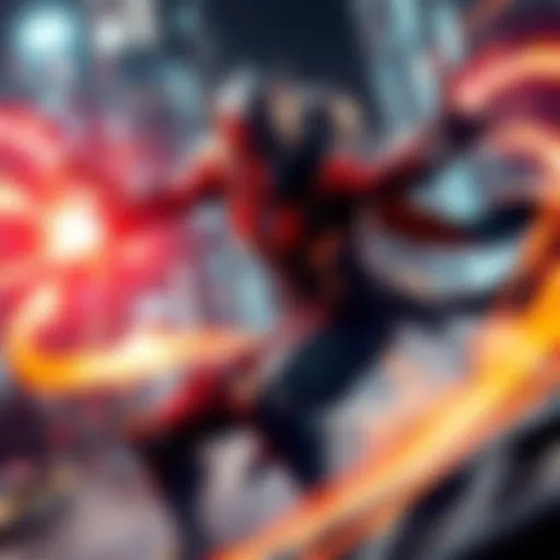 Alter executing ultimate ability in a dynamic gameplay scene, showcasing tactical placement and flanking strategy