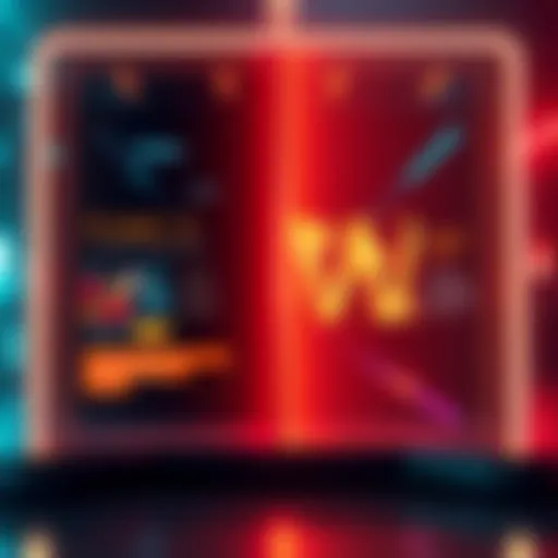 A visual comparison of the original design and the proposed alternative design highlighting key differences