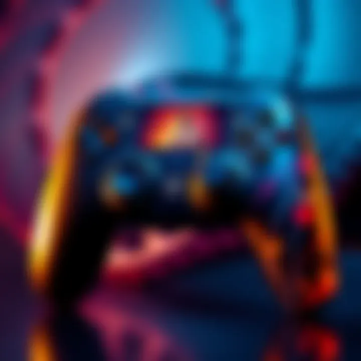 A game controller with James Bond-themed artwork and the Amazon Games logo
