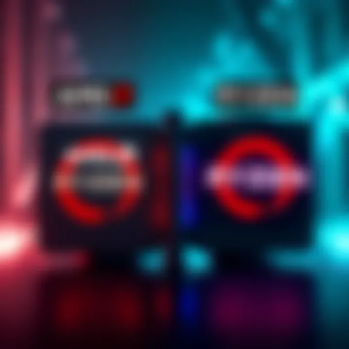 A side-by-side comparison of AMD and Ryzen processors, showing key features and differences for PC building.