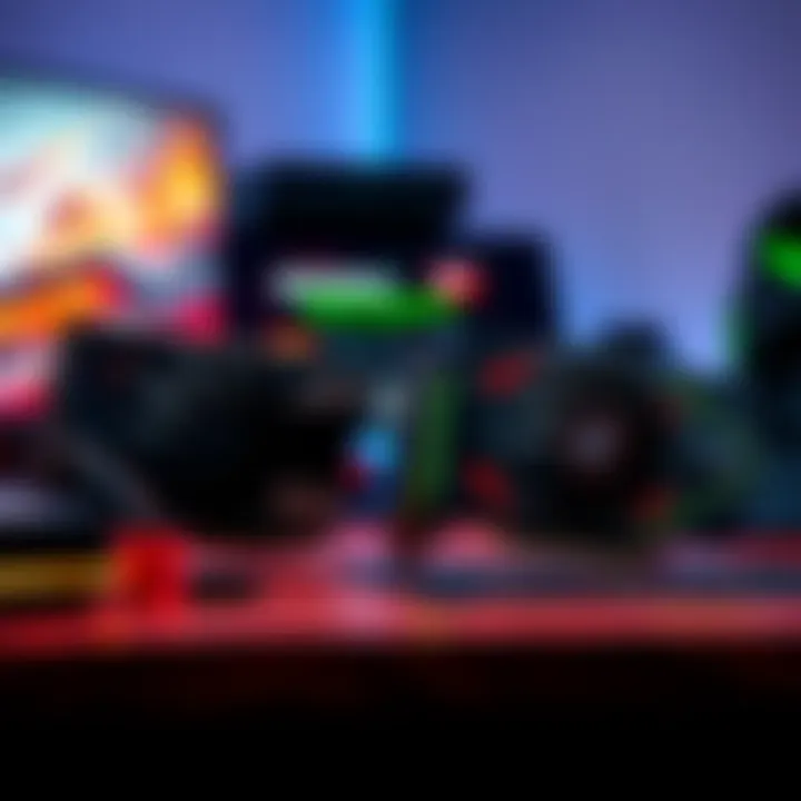 AMD RX 9070XT vs GeForce RTX 5070Ti A side-by-side comparison of the AMD Radeon RX 9070XT and the GeForce RTX 5070Ti graphic cards on a desk.