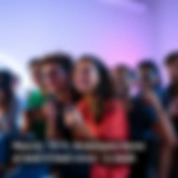 A group of diverse people playing video games together, highlighting the growing trend of gaming in America.