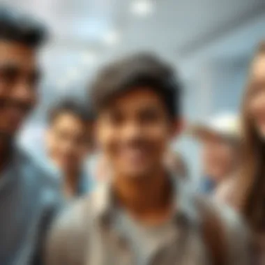 A young man named Amir smiling in a casual setting with friends, showcasing happiness and charm, sparking debate about his personality.
