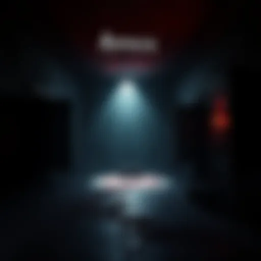 A dark, eerie room from the Amnesia game featuring haunting shadows and ominous lighting.