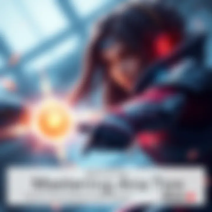 A character named Ana uses her healing skills on an ally during a tense moment in a game, showcasing her strategic playstyle