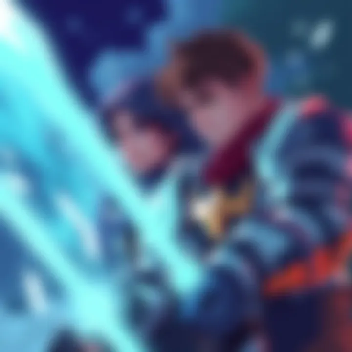 Ana and Reinhardt ready for action in the upcoming chapter of the Webtoon