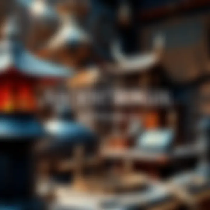 A depiction of ancient Mongol tools and innovations, showcasing their advanced engineering and materials