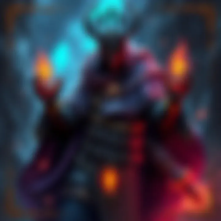 A powerful Ancient Augur Warlock card featuring mystical symbols and dark colors, showcasing its design and abilities.
