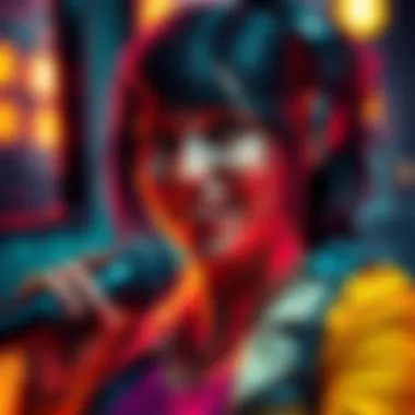 Angela Sant'Albano performing voice acting for Resident Evil, showcasing her talent and dedication